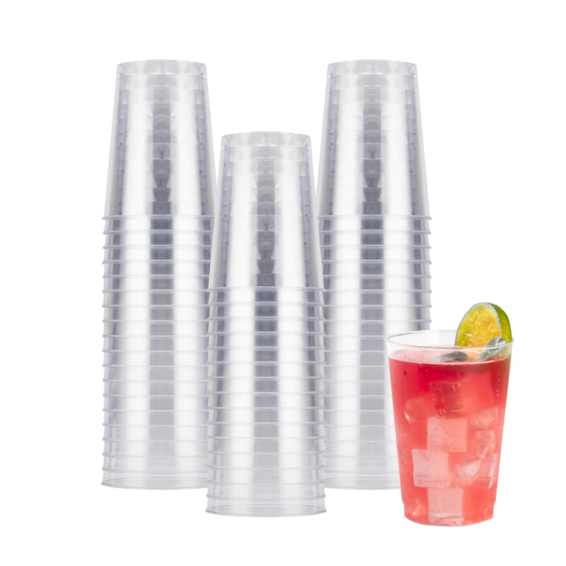 10oz Clear Plastic Cups