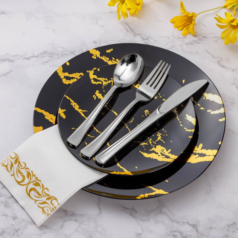 Goodluck Silver Plastic Forks 3