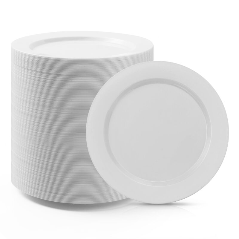 10.25 White Plates