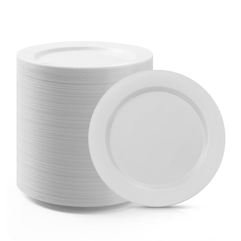 7.5 White Plates